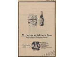 leeuw bier 1969 export